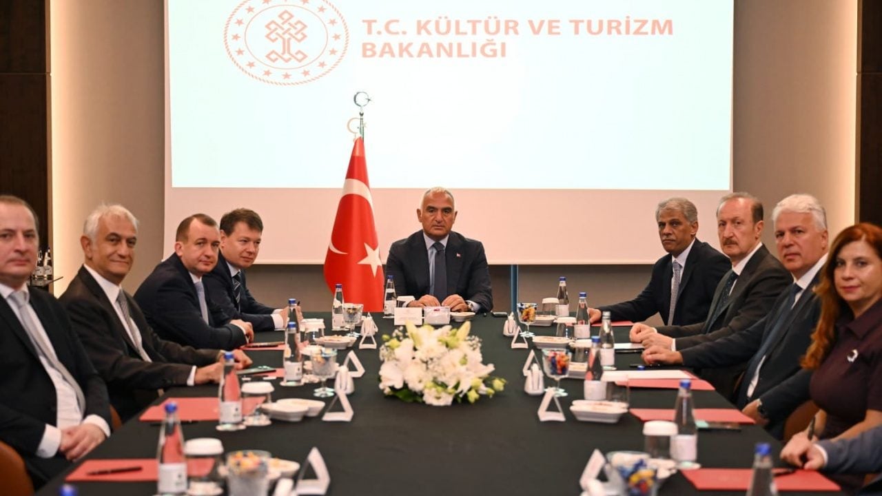 Foto - Türkiye-Rusya hattında hedef: Bakan Ersoy'dan Türkiye-Rusya hava köprüsü güçlendirme hamlesi