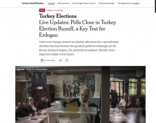 Foto - Türkiye seçimleri dünyanın gündeminde! Seçim sonuçlarını böyle gördüler: Erdoğan'ın açık zaferi...