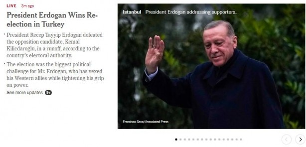 Foto - Türkiye seçimleri dünyanın gündeminde! Seçim sonuçlarını böyle gördüler: Erdoğan'ın açık zaferi...