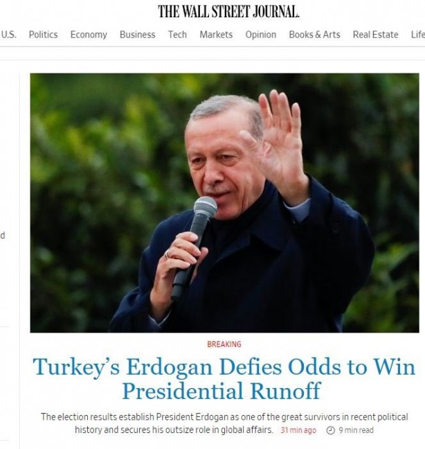 Foto - Türkiye seçimleri dünyanın gündeminde! Seçim sonuçlarını böyle gördüler: Erdoğan'ın açık zaferi...