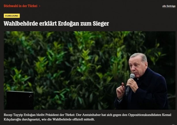 Foto - Türkiye seçimleri dünyanın gündeminde! Seçim sonuçlarını böyle gördüler: Erdoğan'ın açık zaferi...