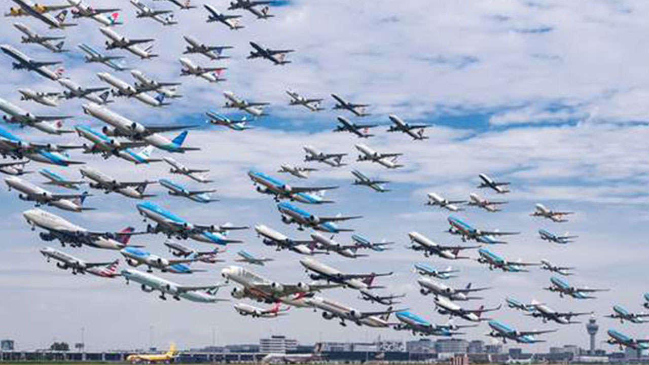 Türkiye semaları uçak kaynıyor! Saatte 250 uçak peş peşe ilerliyor