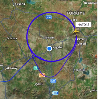 Foto - Peş peşe depremler olurken Türkiye semalarında gizemli uçak! 4 saat boyunca sürekli havada daire çizdi