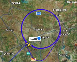 Foto - Peş peşe depremler olurken Türkiye semalarında gizemli uçak! 4 saat boyunca sürekli havada daire çizdi