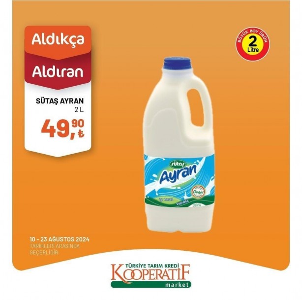 Foto - Türkiye Tarım Kredi Kooperatif Marketleri yayınladı! Tam 2 hafta sürecek indirimler belli oldu