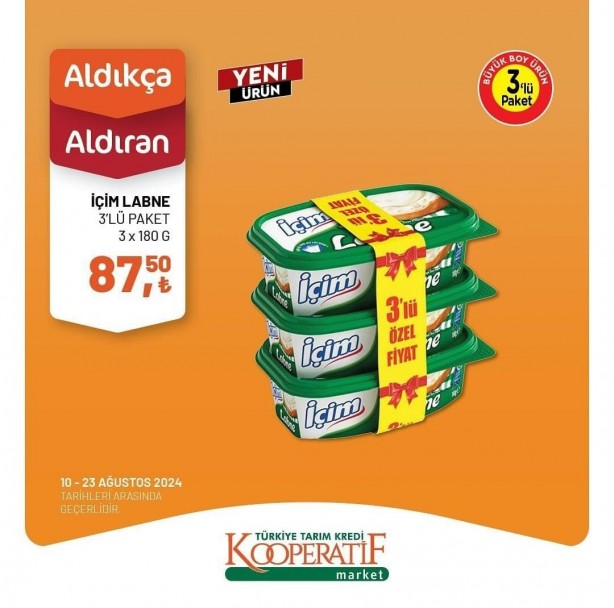 Foto - Türkiye Tarım Kredi Kooperatif Marketleri yayınladı! Tam 2 hafta sürecek indirimler belli oldu