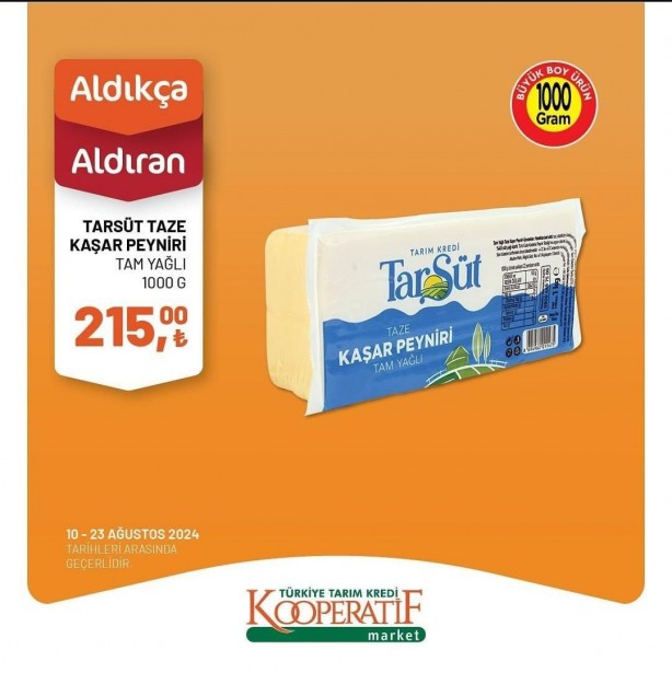 Foto - Türkiye Tarım Kredi Kooperatif Marketleri yayınladı! Tam 2 hafta sürecek indirimler belli oldu