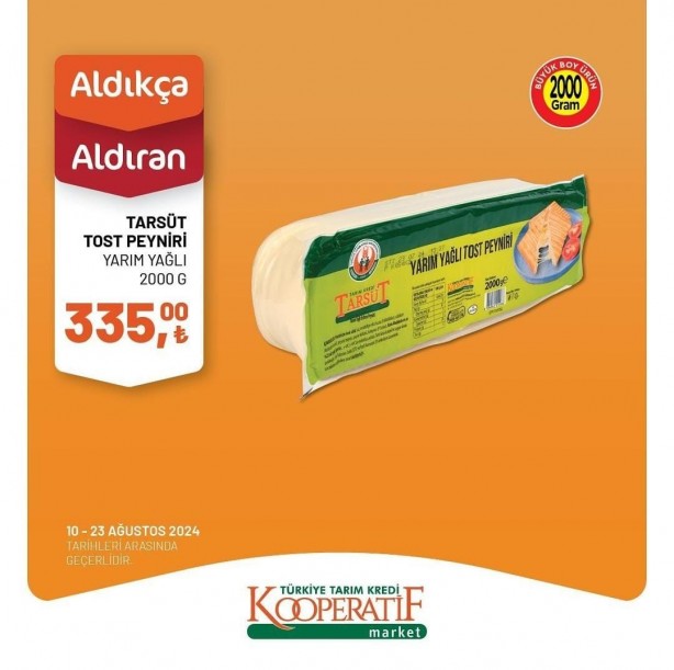 Foto - Türkiye Tarım Kredi Kooperatif Marketleri yayınladı! Tam 2 hafta sürecek indirimler belli oldu