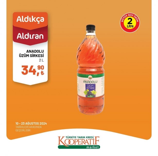 Foto - Türkiye Tarım Kredi Kooperatif Marketleri yayınladı! Tam 2 hafta sürecek indirimler belli oldu