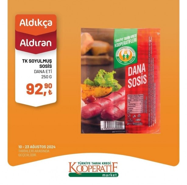 Foto - Türkiye Tarım Kredi Kooperatif Marketleri yayınladı! Tam 2 hafta sürecek indirimler belli oldu