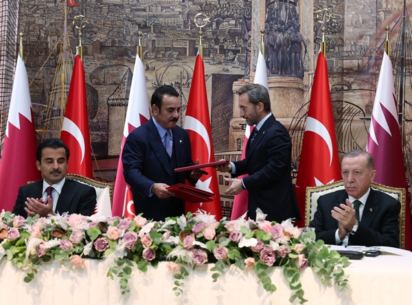 Foto - Türkiye ve Katar arasında 11 anlaşma! İmzalar atıldı