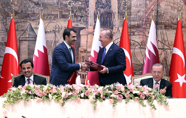 Foto - Türkiye ve Katar arasında 11 anlaşma! İmzalar atıldı