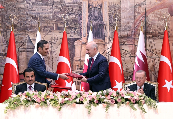 Foto - Türkiye ve Katar arasında 11 anlaşma! İmzalar atıldı