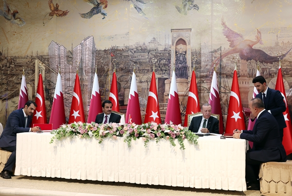 Foto - Türkiye ve Katar arasında 11 anlaşma! İmzalar atıldı