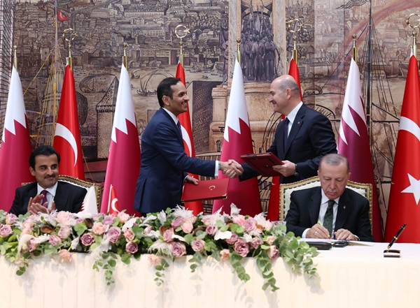 Foto - Türkiye ve Katar arasında 11 anlaşma! İmzalar atıldı