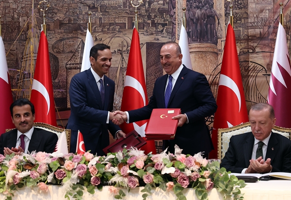 Foto - Türkiye ve Katar arasında 11 anlaşma! İmzalar atıldı