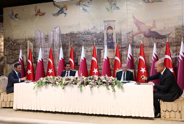 Foto - Türkiye ve Katar arasında 11 anlaşma! İmzalar atıldı