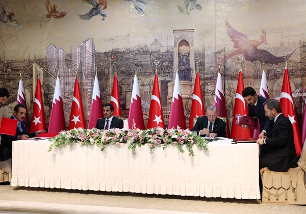 Foto - Türkiye ve Katar arasında 11 anlaşma! İmzalar atıldı