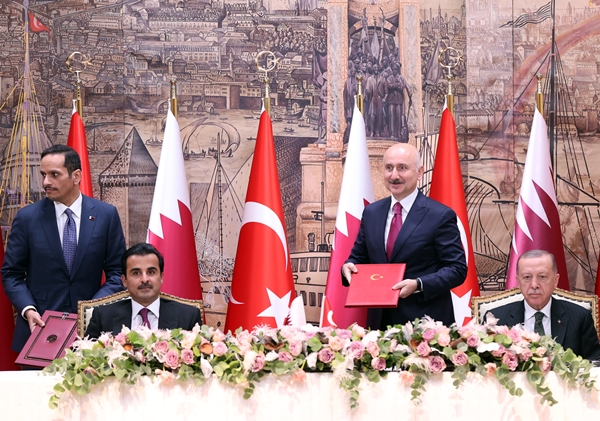 Foto - Türkiye ve Katar arasında 11 anlaşma! İmzalar atıldı