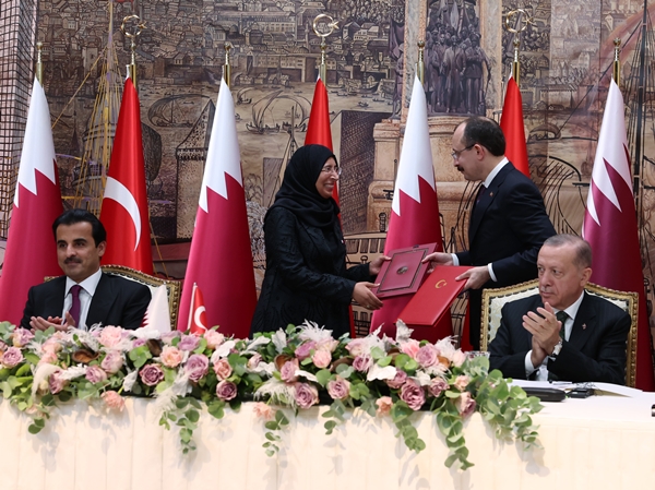 Foto - Türkiye ve Katar arasında 11 anlaşma! İmzalar atıldı