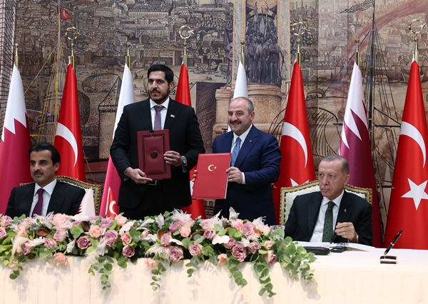 Foto - Türkiye ve Katar arasında 11 anlaşma! İmzalar atıldı