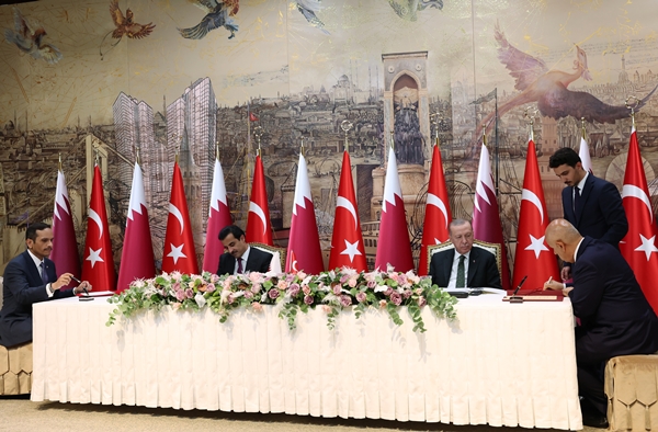 Foto - Türkiye ve Katar arasında 11 anlaşma! İmzalar atıldı