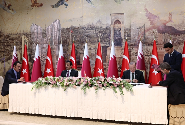 Foto - Türkiye ve Katar arasında 11 anlaşma! İmzalar atıldı