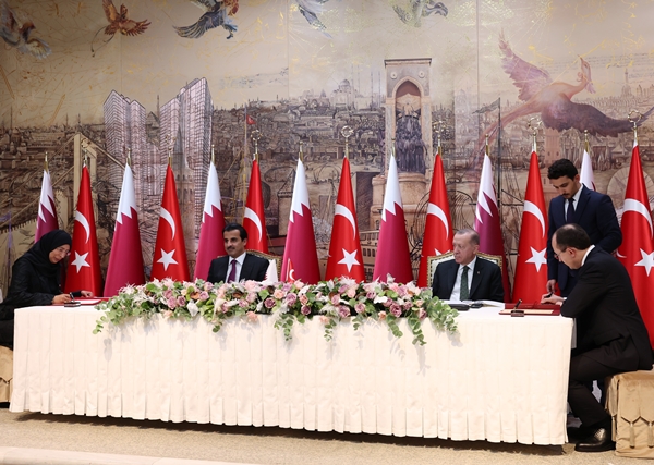 Foto - Türkiye ve Katar arasında 11 anlaşma! İmzalar atıldı