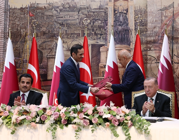 Foto - Türkiye ve Katar arasında 11 anlaşma! İmzalar atıldı