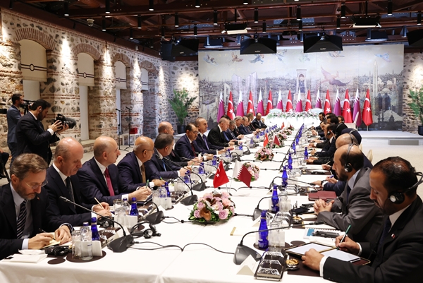 Foto - Türkiye ve Katar arasında 11 anlaşma! İmzalar atıldı