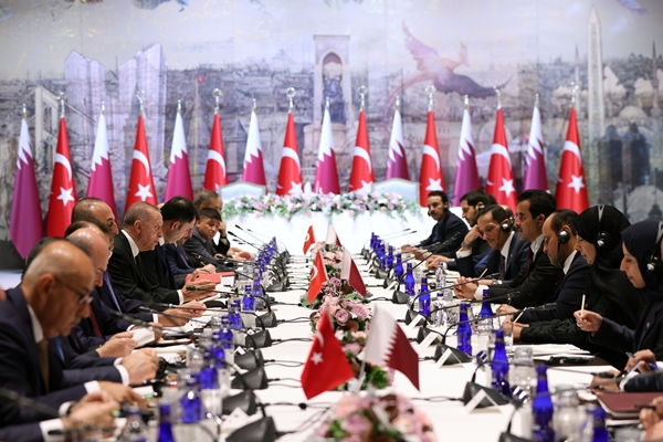 Foto - Türkiye ve Katar arasında 11 anlaşma! İmzalar atıldı