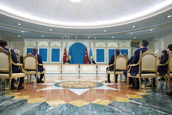 Foto - Türkiye ve Kazakistan arasında 6 anlaşma!