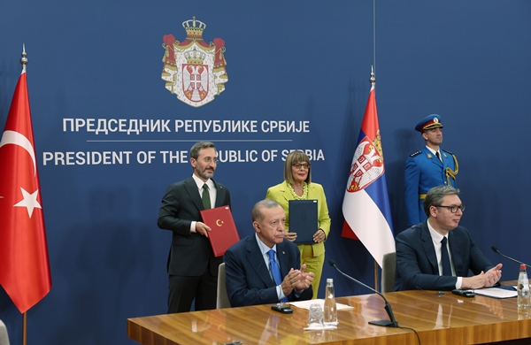 Foto - Türkiye ve Sırbistan arasında imzalar atıldı