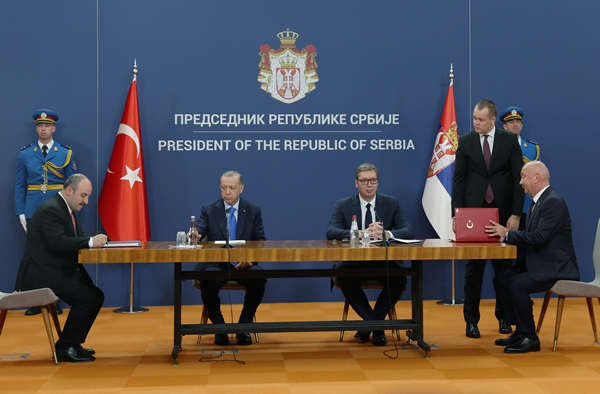 Foto - Türkiye ve Sırbistan arasında imzalar atıldı