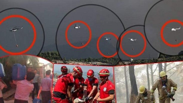Türkiye yangına karşı tek yürek oldu!
