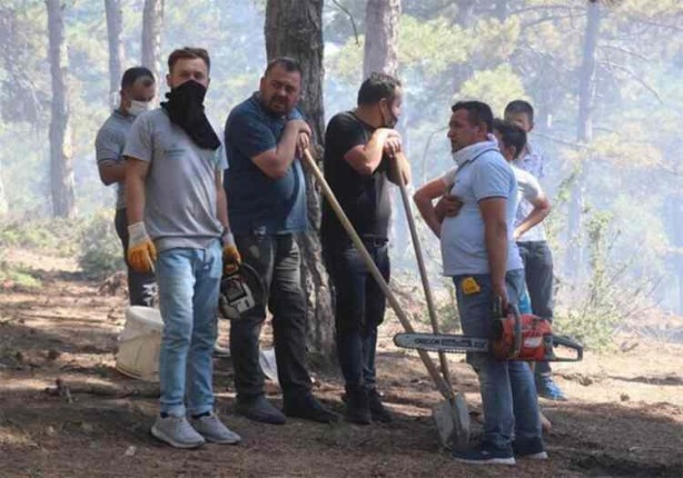 Foto - Türkiye yangına karşı tek yürek oldu!