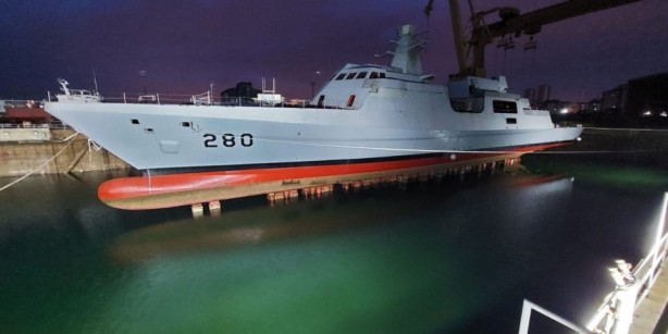 Foto - Hindistan'ın uykuları kaçacak! Türkiye'nin yaptığı savaş gemisi bölgeye geldi