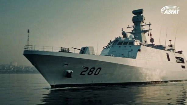 Foto - Hindistan'ın uykuları kaçacak! Türkiye'nin yaptığı savaş gemisi bölgeye geldi