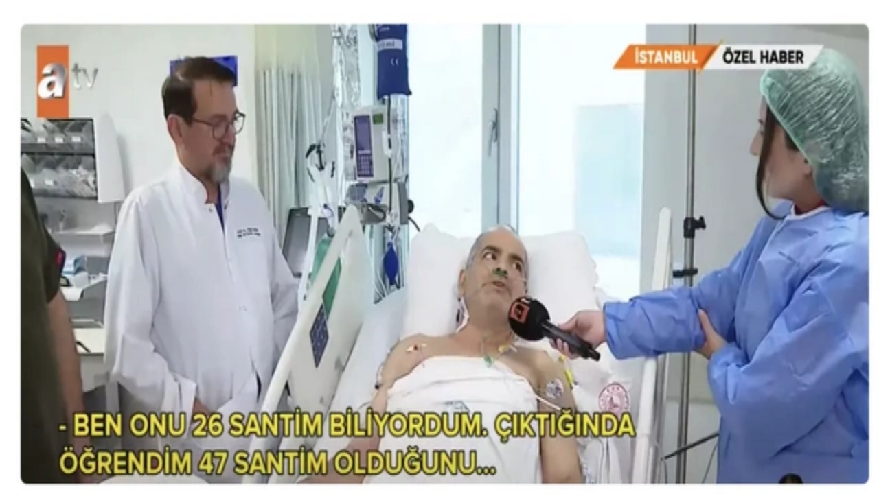 Foto - Türkiye’de bilinen en büyük vaka! Kendisi de doktorlar da gözlerine inanamadı: "Şok geçirdim"