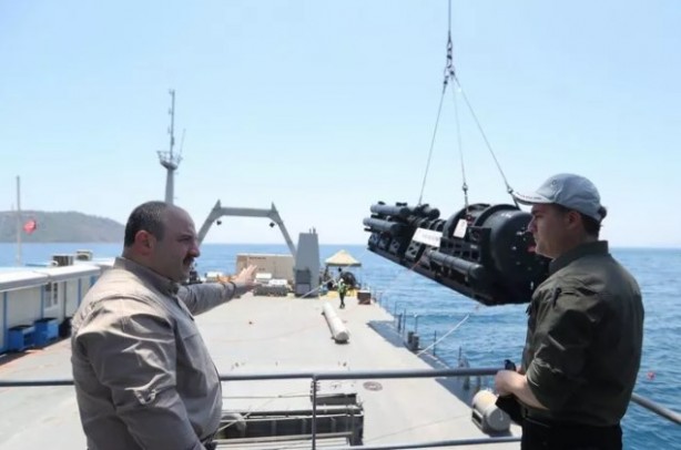 Foto - Türkiye'de bir ilk! 'Bismillah, salvo ateş'