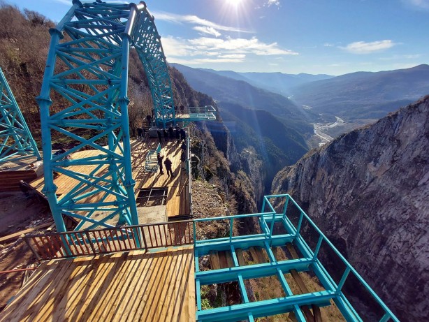 Foto - Türkiye’de bir ilk: Bu salıncağa binmek yürek istiyor