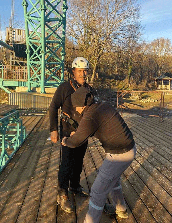 Foto - Türkiye'de bir ilk! Bu salıncağa binmek yürek istiyor