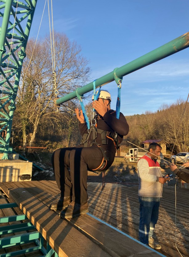 Foto - Türkiye’de bir ilk: Bu salıncağa binmek yürek istiyor