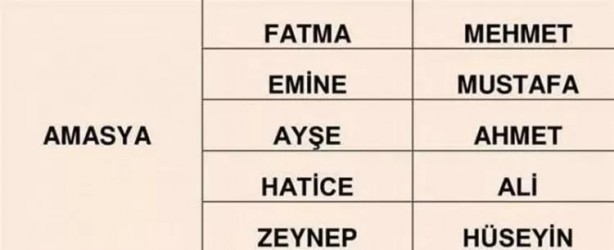 Foto - Türkiye'de en çok hangi isimler kullanılıyor? İl il en popüler kadın erkek isimleri