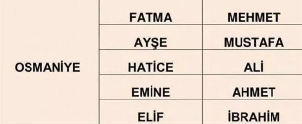 Foto - Türkiye'de en çok hangi isimler kullanılıyor? İl il en popüler kadın erkek isimleri