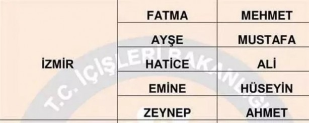 Foto - Türkiye'de en çok hangi isimler kullanılıyor? İl il en popüler kadın erkek isimleri