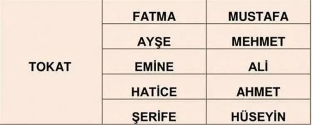 Foto - Türkiye'de en çok hangi isimler kullanılıyor? İl il en popüler kadın erkek isimleri