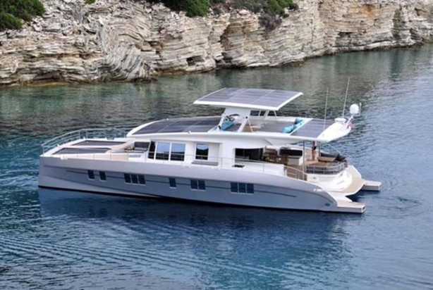 Türkiye'de güneş enerjili yat yapıldı