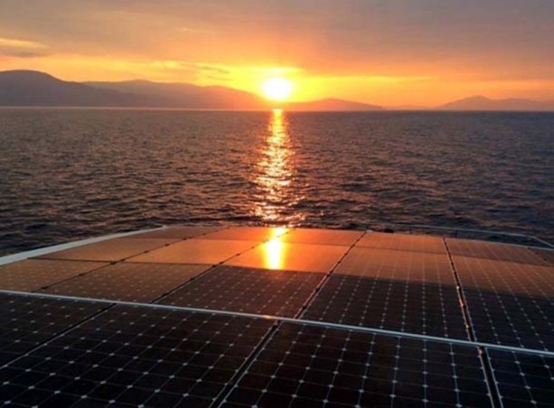 Foto - Türkiye'de güneş enerjili yat yapıldı