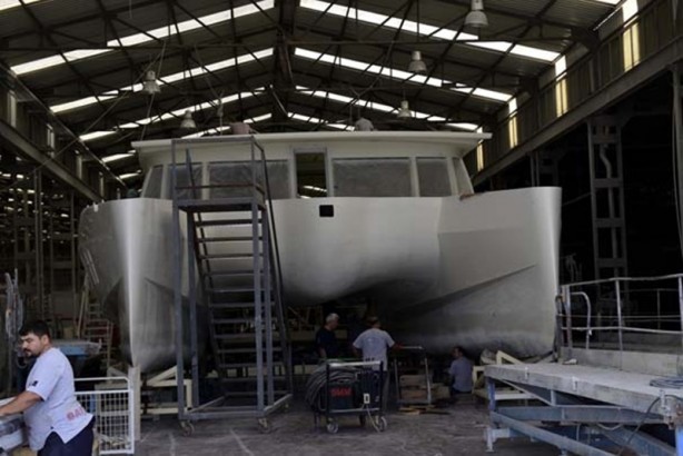 Foto - Türkiye'de güneş enerjili yat yapıldı